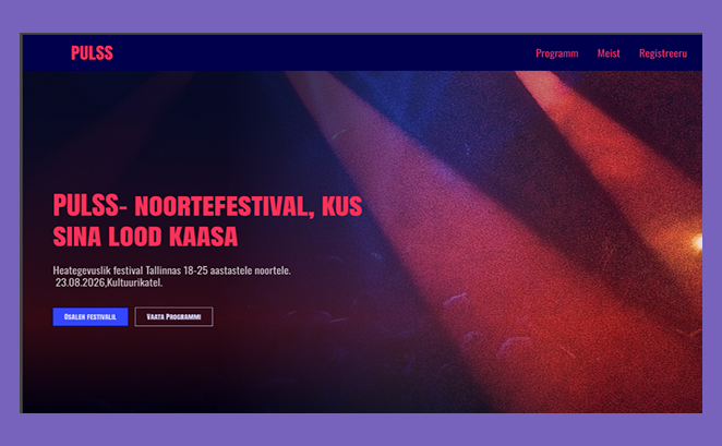 PULSS festival project